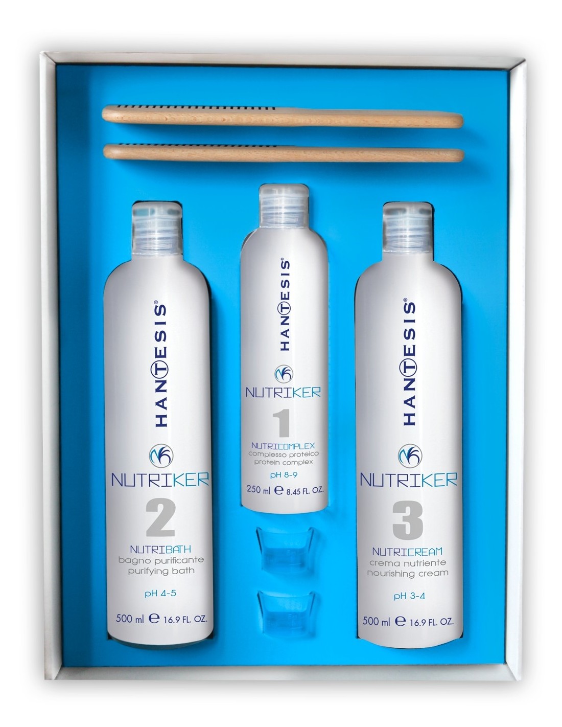 HANTESIS NUTRIKER cosmetic kit, restorative, protective