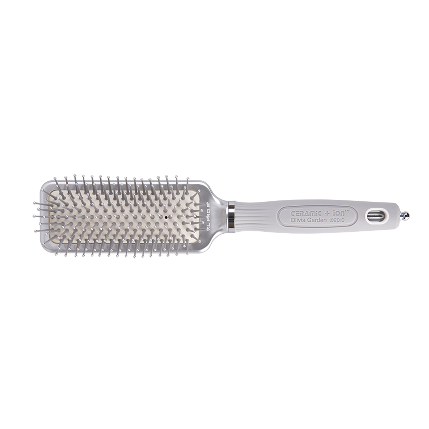 Olivia Garden Expert Care Rectangular Nylon - Silver Small