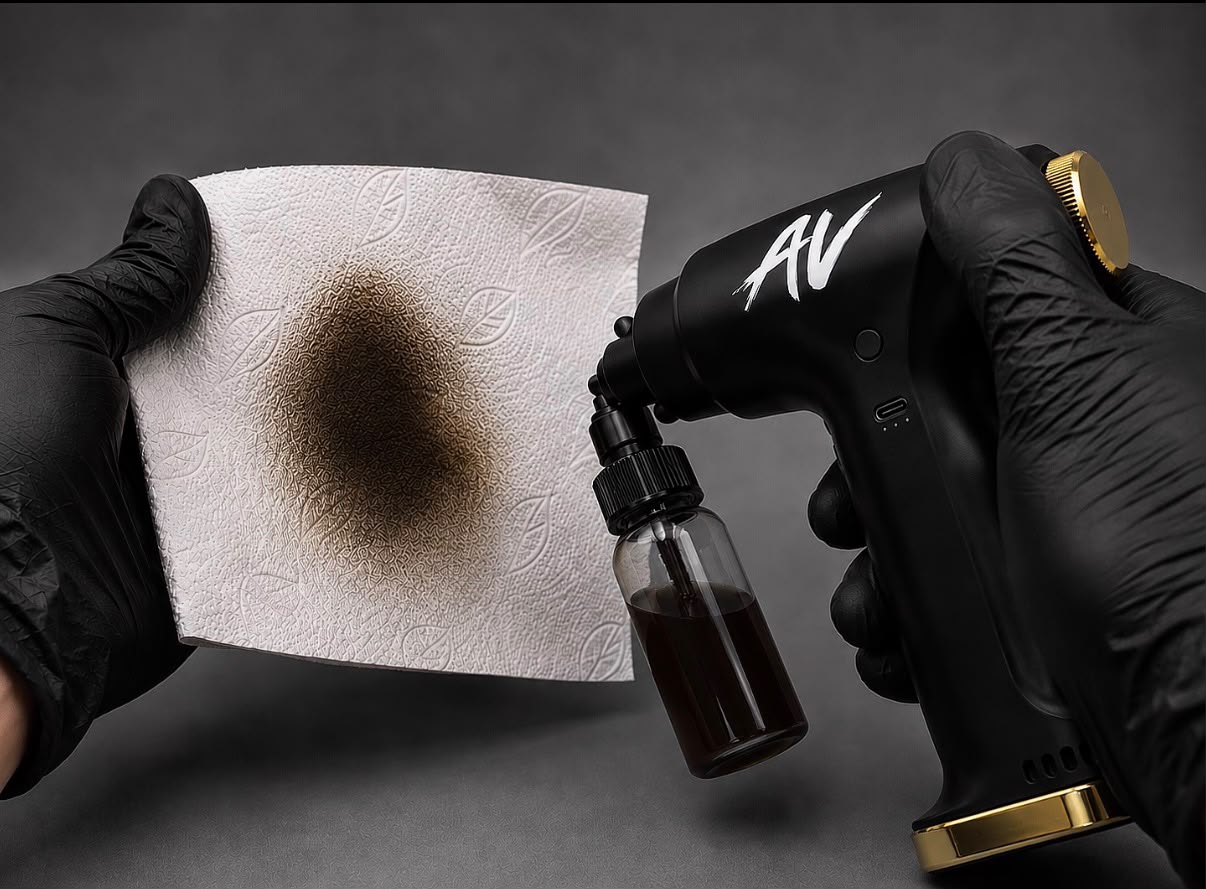 AV No-Clog Cordless Airbrush - Svart - Image 4